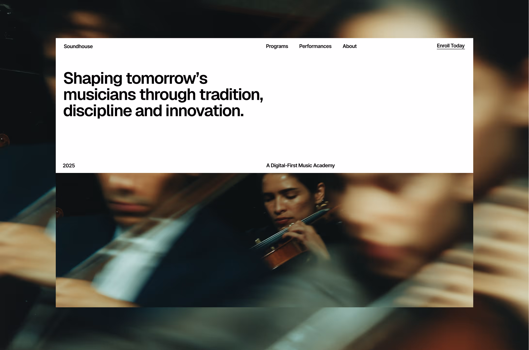 Web design and brand identity work by Carril Agency