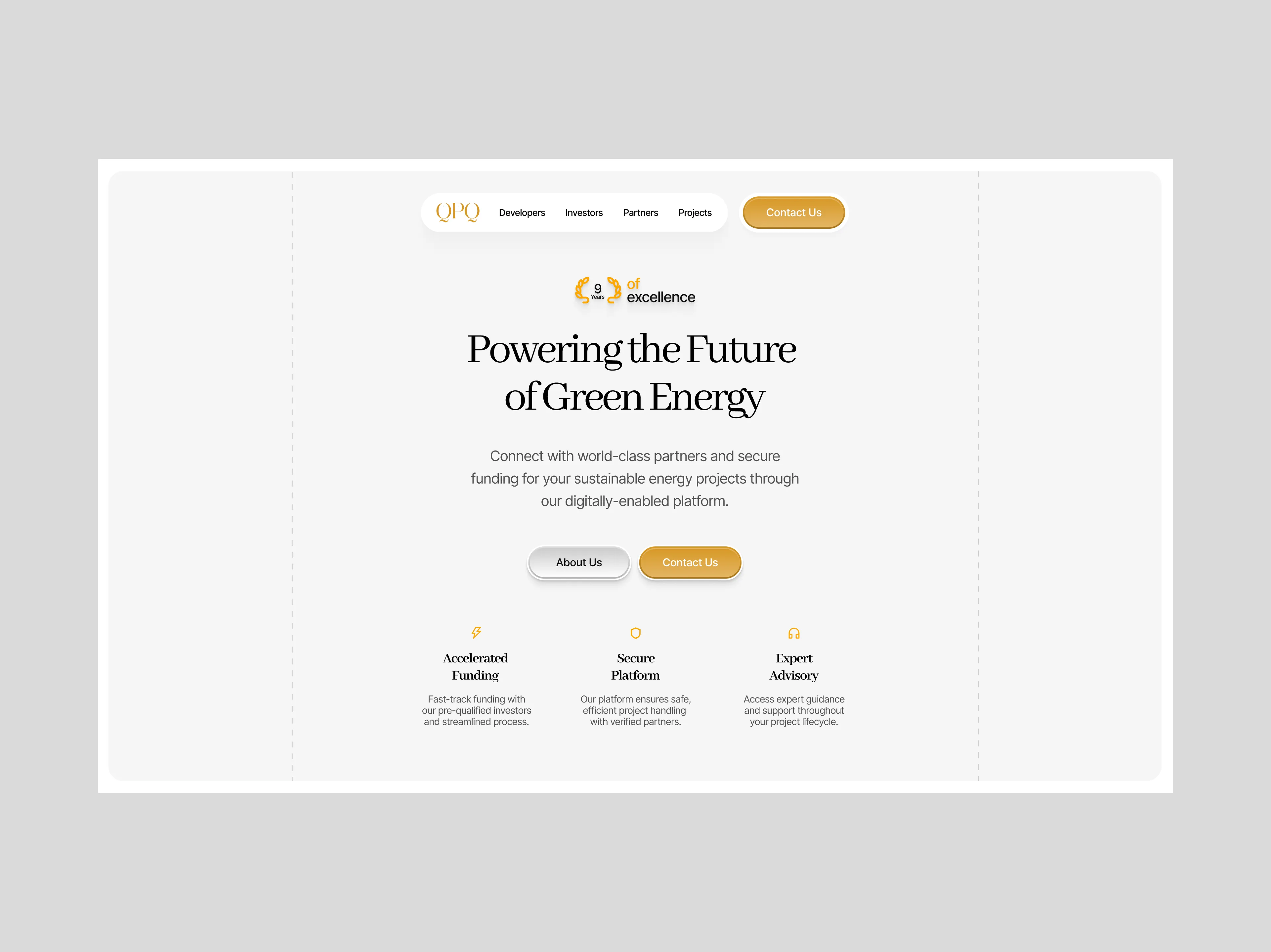 QPQ brand identity project