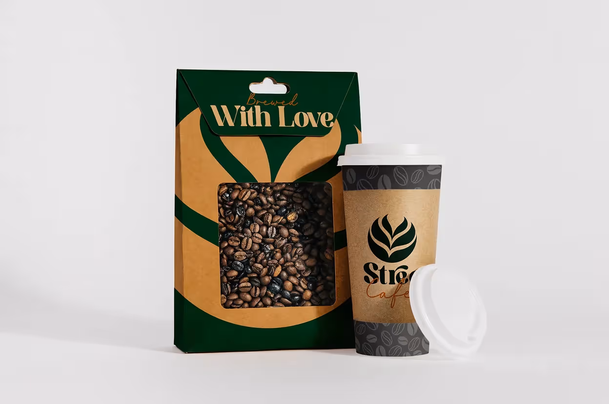 Food & Beverage case study by Carril Agency: How Carril Agency helped a local café use branding to attract more customers from day one.